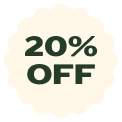 20% off badge
